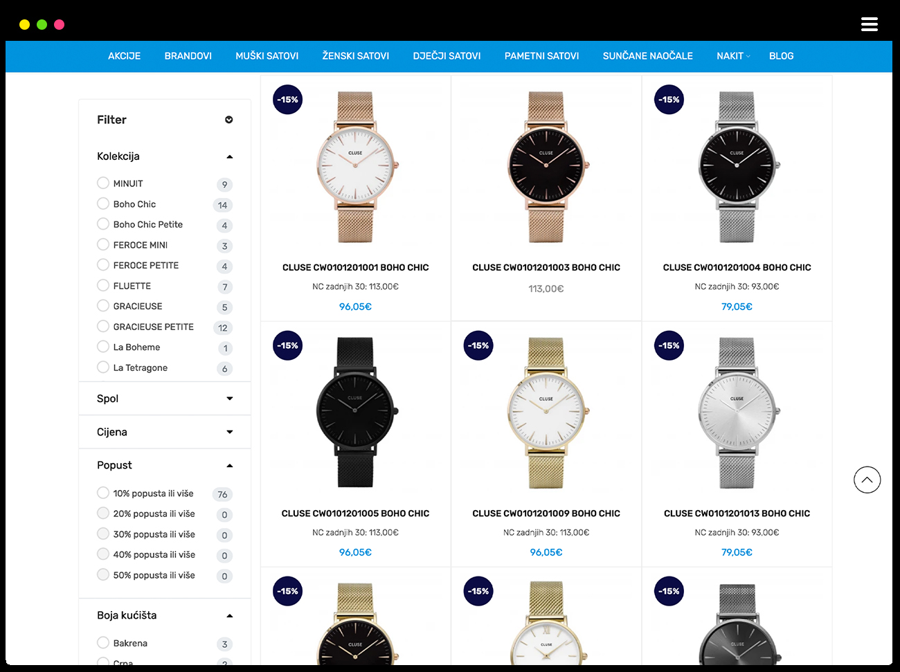 Muški ručni satovi | watchline.hr