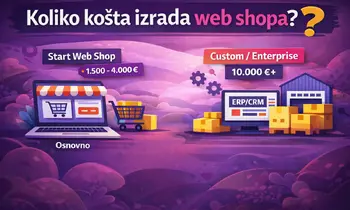 Koliko košta izrada web shopa u Hrvatskoj 2026? (Vodič + primjeri)