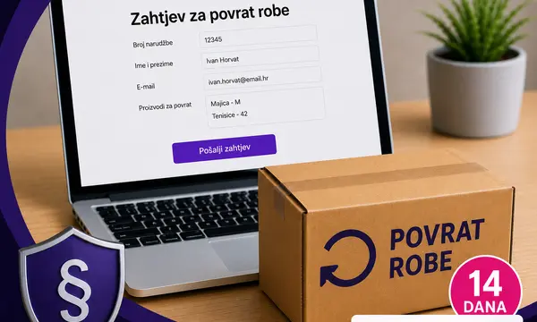 Novi Zakon o zaštiti potrošača 2026.: Treba li vaš webshop imati digitalni obrazac za povrat robe?