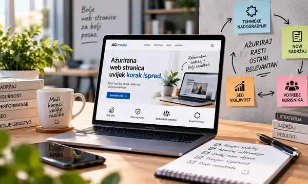 Koliko često moram ažurirati web stranicu?