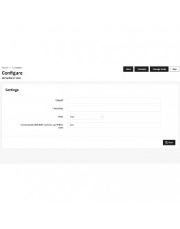 T-Com PayWay Prestashop Payment Gateway 