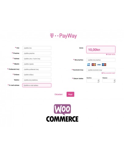 T-Com PayWay  Woocommerce Payment Gateway 